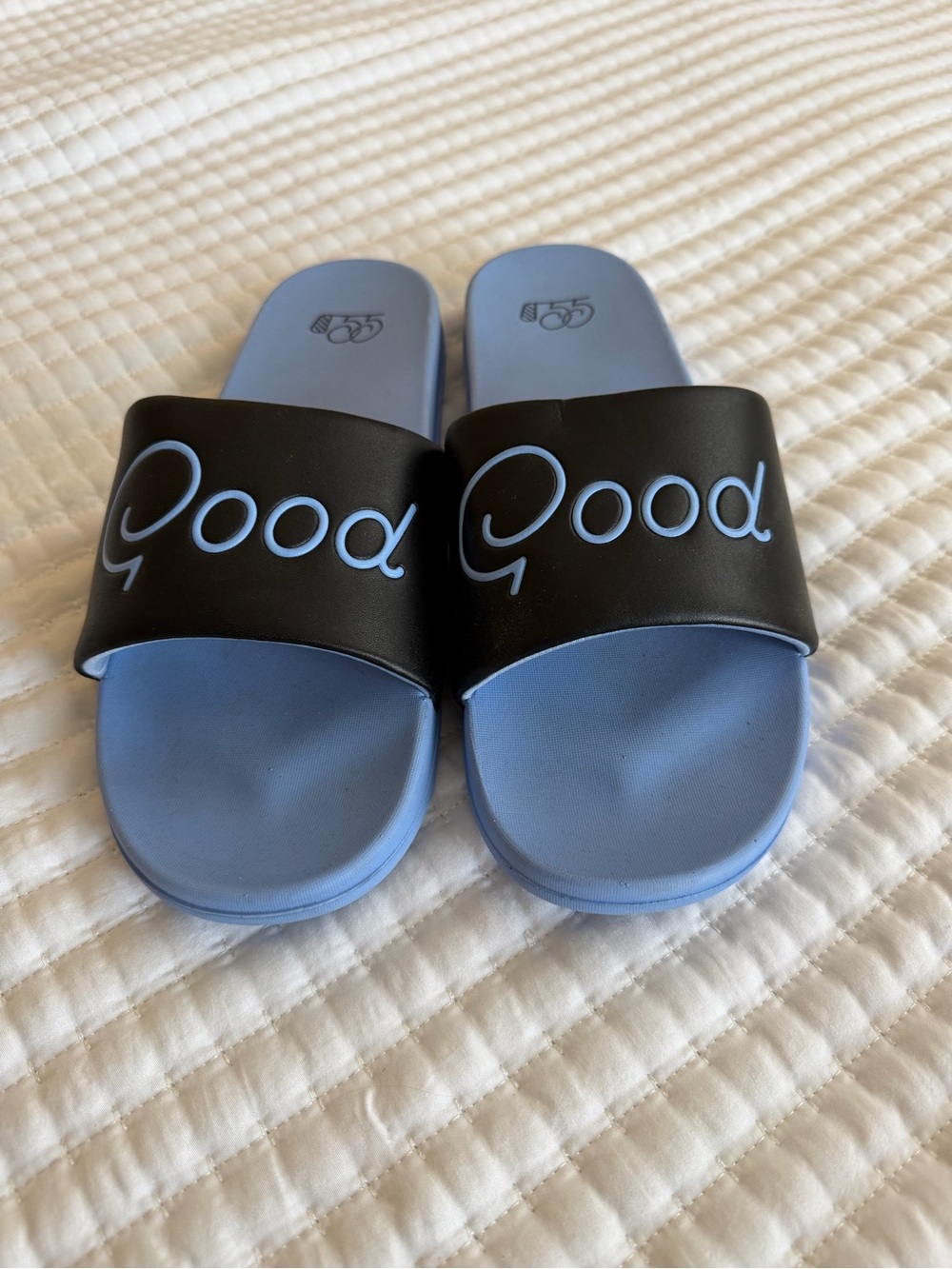 Men’s Good Good Golf Slide Sandals - Blue & Black 12